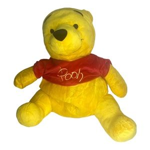 Disney Parks Winnie the Pooh and Honey Pot Flip Pillow Plush